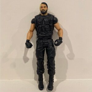 WWE Seth Rollins Battle Pack Action Figure  wrestling figures mattel toys shield